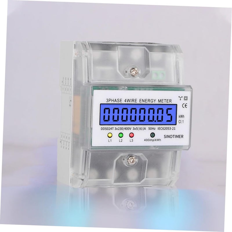 Digital Power Energy Meter with LCD Display for Home and Industrial Use Accurate Monitoring - Image 3
