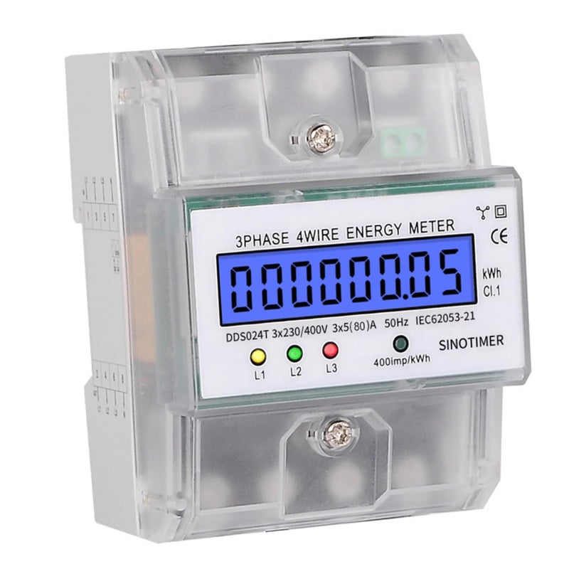 Digital Power Energy Meter with LCD Display for Home and Industrial Use Accurate Monitoring - Image 2
