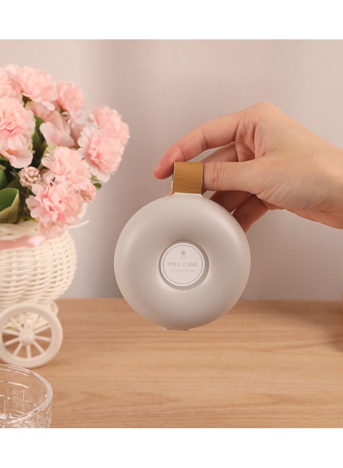 weekly portable travale 7-compartment pill box，Waterproof Seal, Eco-Friendly ABS Material, Large Capacity, Ideal for Travel, Daily Use, Medication Storage, and Easy Carry - Image 3