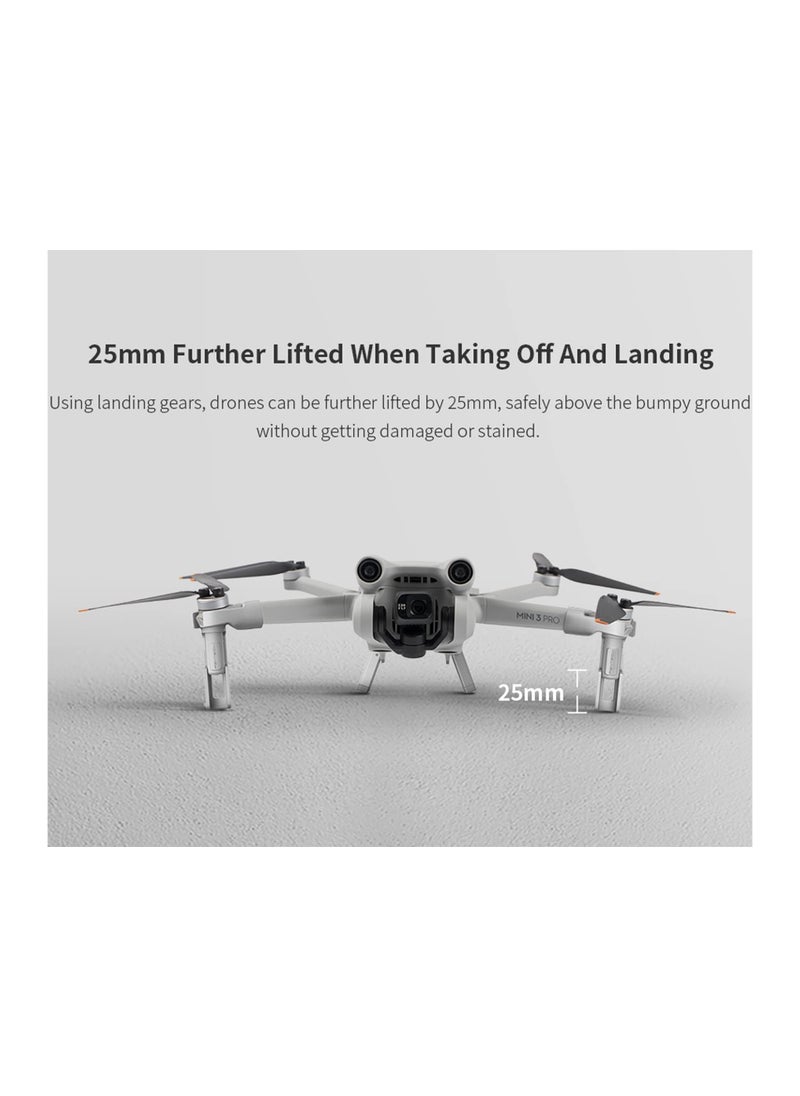 SYOSI Landing Gear Extension Legs Kit Accessories for DJI Mini 3 Pro  - Image 4