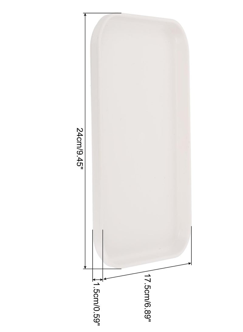 دايتويز صواني طعام سريعة بلاستيكية، صواني طعام كافتيريا ملونة بكميات كبيرة، صواني تقديم مستطيلة، مطعم، صواني وجبات غداء، حفلات مدرسية، مطبخ، مقهى، شواء، تناول الطعام - Image 2