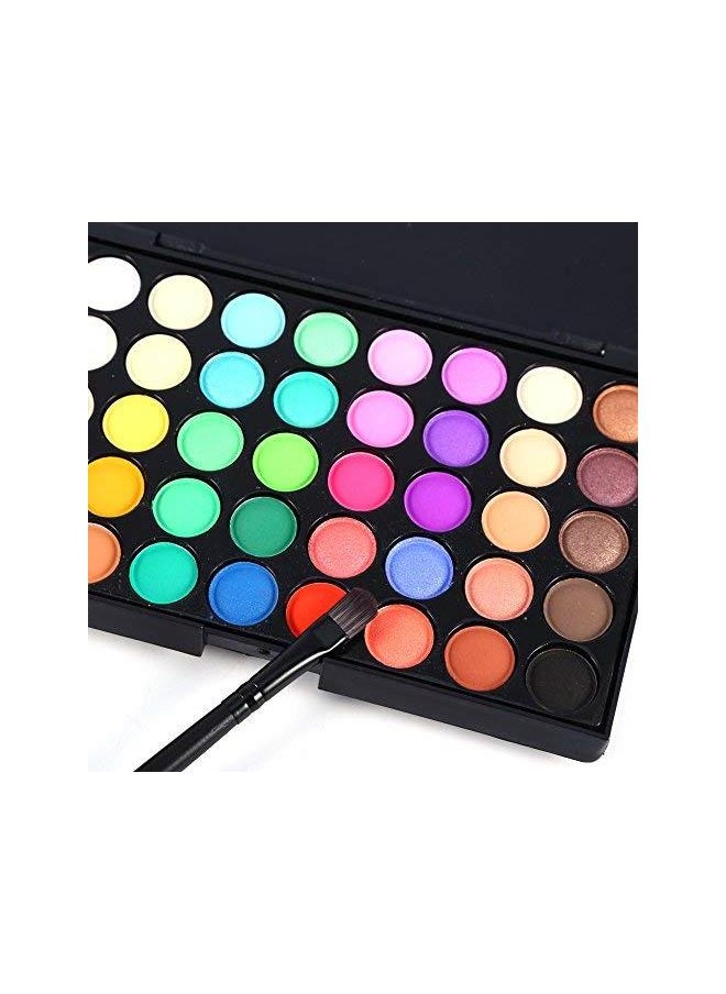 Generic - Eyeshadow Palette Matte Eye Shadow Makeup Kit Set Shimmer Cosmetic Powder Tool 40 Color With Brush(#2) - Image 1