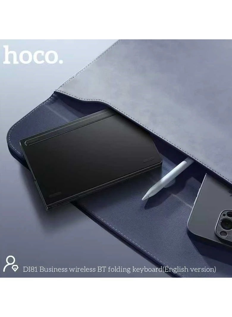 Hoco Compact Foldable Bluetooth Keyboard – Wireless Travel Keyboard for Smartphones, Tablets, Laptops - Image 5