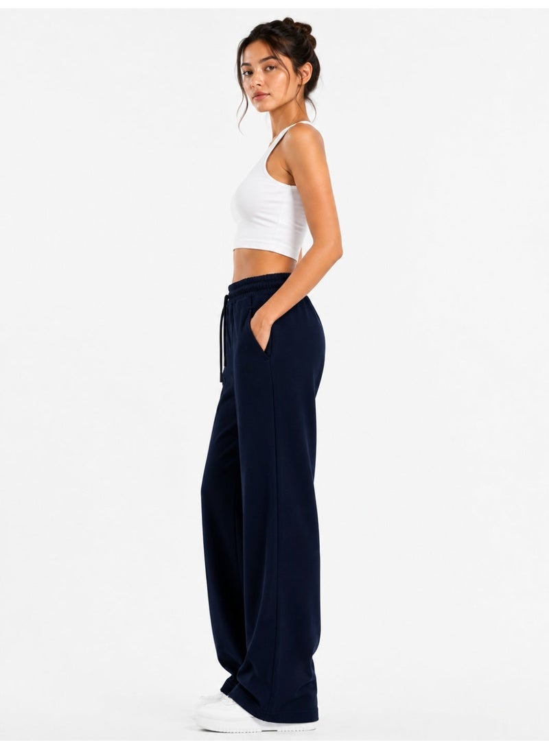Caesar Women's wide-leg trousers in Hashira fabric. - Image 3