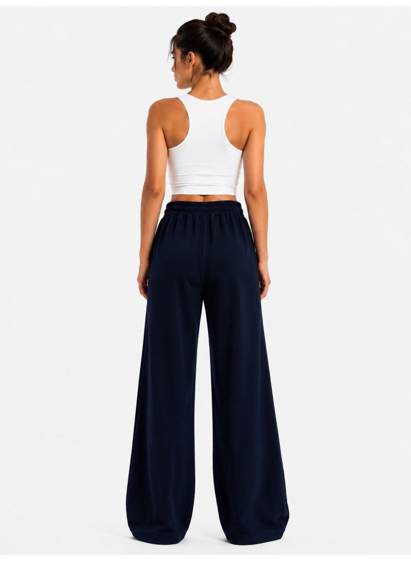 Caesar Women's wide-leg trousers in Hashira fabric. - Image 2