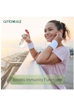 ambrosial Gokshura Tribulus Terrestris High Strength 500 Mg Per Capsule Herbal Supplement For Energy And Immunity 60 Capsules  - Image 4