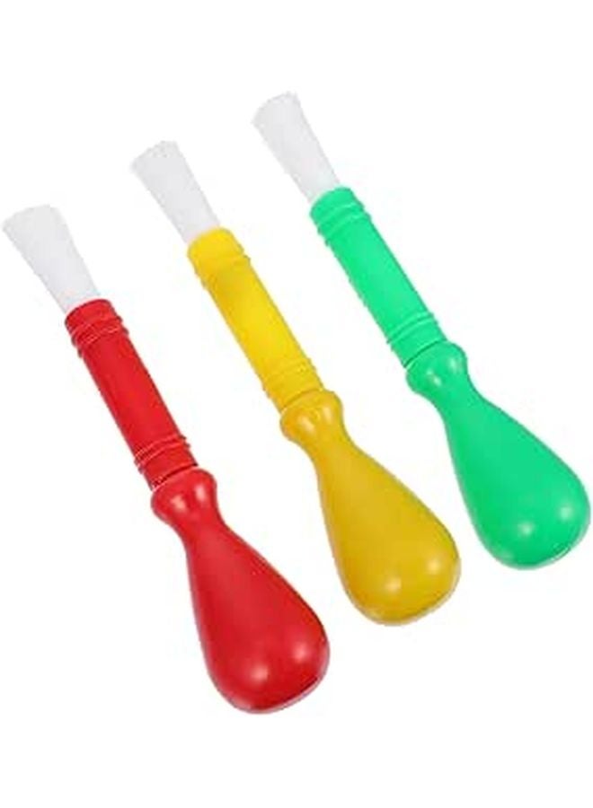 3 Pcs Watercolor Paintbrush Set With Nylon Bristles For Art DIY Drawing Gouache Painting - Image 1