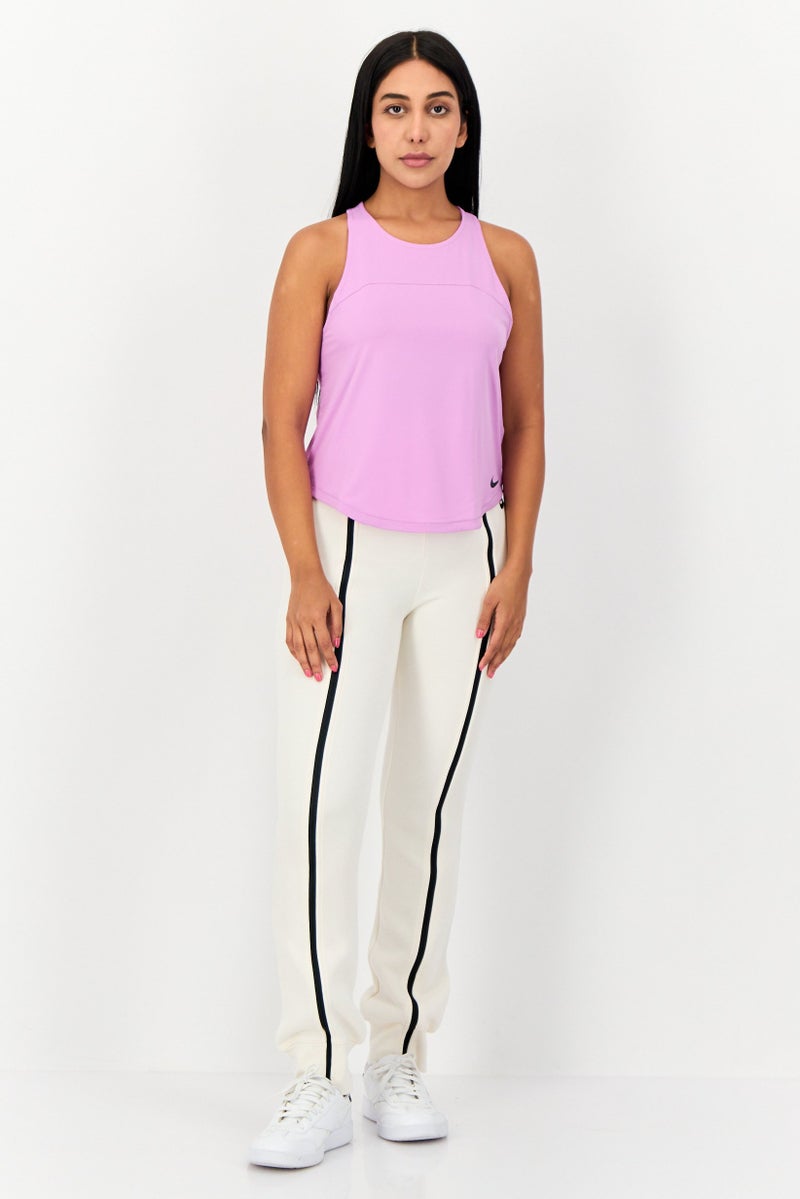Nike Women Sportswear Fit Sleeveless Training Top, Lilac  - Image 4
