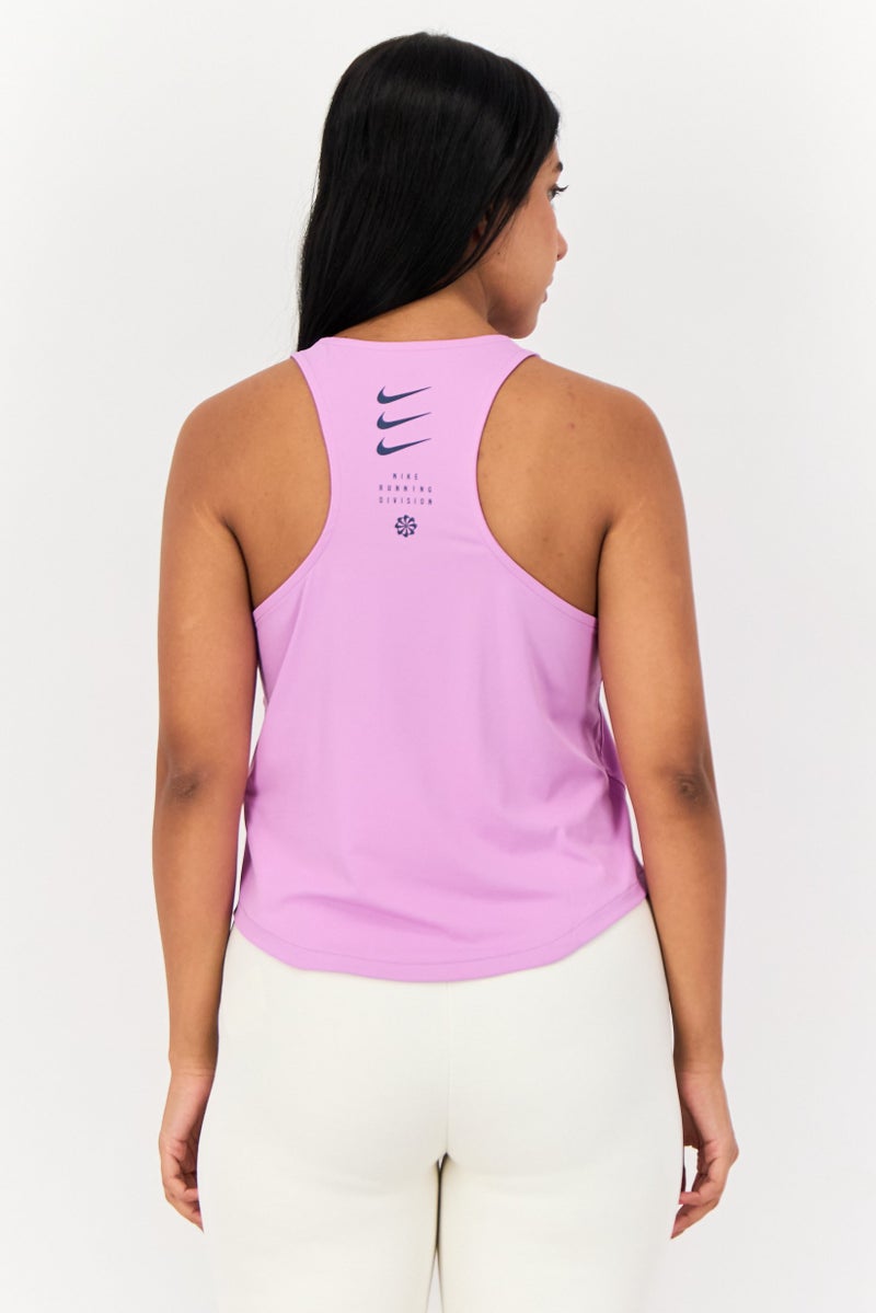 Nike Women Sportswear Fit Sleeveless Training Top, Lilac  - Image 3