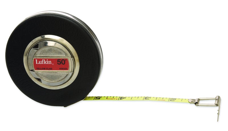 Lufkin متر قياس شريط كريسينت لوفكين 3/8" × 50' مزود بغطاء أصفر - HW223 - Image 2