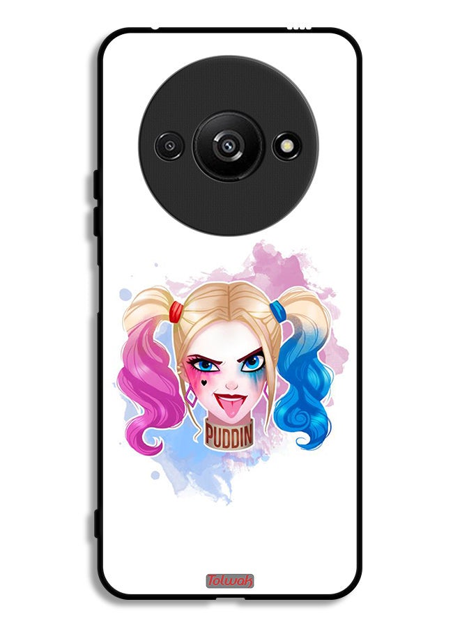 Tolwak Xiaomi Redmi A3 4G Protective Case Cover Harley Quinn Art - Image 1