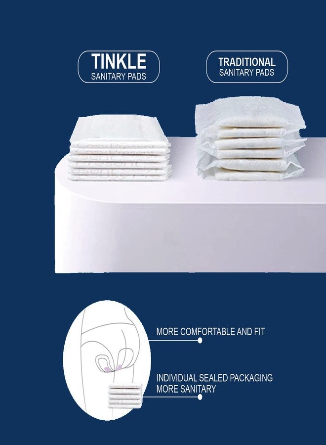 Tinkle Ultra Comfort XL Plus Sanitary Pads for Women | Cotton Soft, Rash-Free | Super Absorbent | 26 Pads | For Heavy Flow | Leak-Proof | Wider Back & Flexi Wings | 320mm Long - Image 3