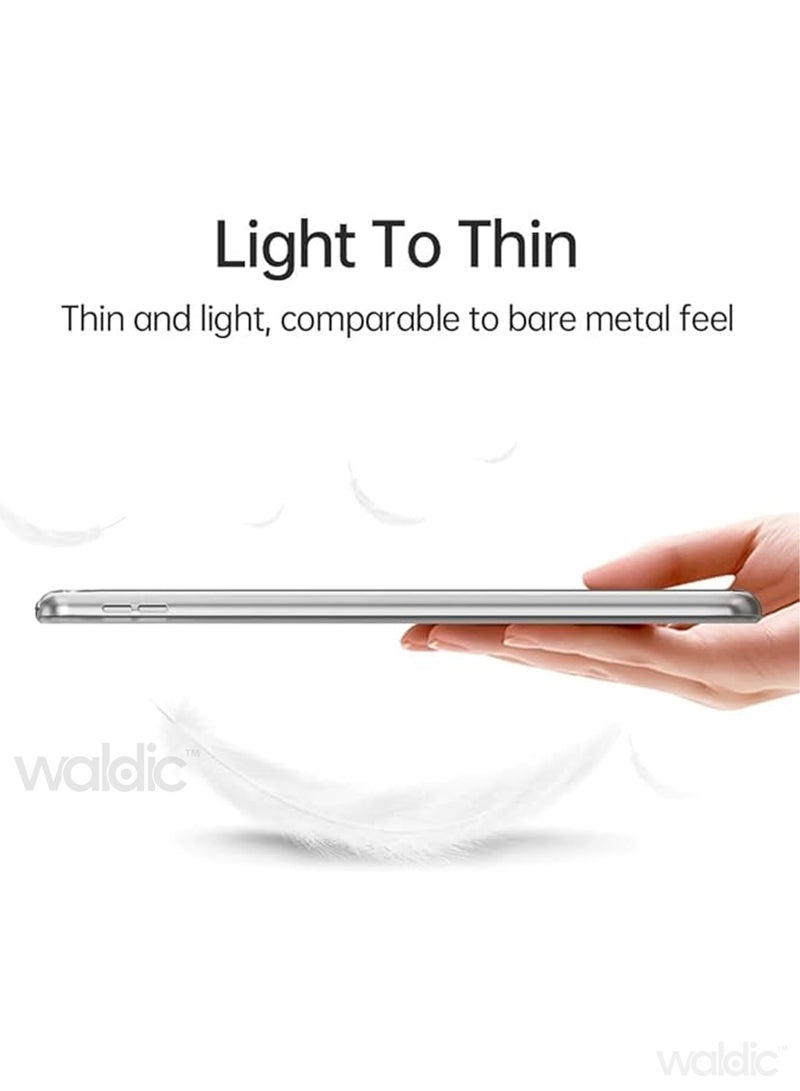 ولديك جراب شفاف لجهاز Apple iPad 2025 A16 مقاس 11 بوصة | جراب نحيف مرن من مادة TPU وممتص للصدمات من المطاط الناعم والسيليكون مناسب لجهاز Apple iPad 2025 A16 مقاس 11 بوصة - Image 5