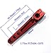 ZYHOBBY 7075 175 Alu Heavy Duty Servo HornHalf Arm FUTABA M3Red 3PCS - Image 2