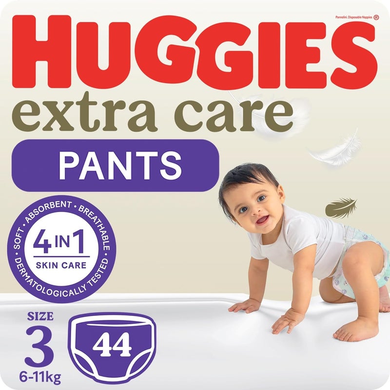 Huggies Culottes Diaper Pants Size 3 - 44 Diapers