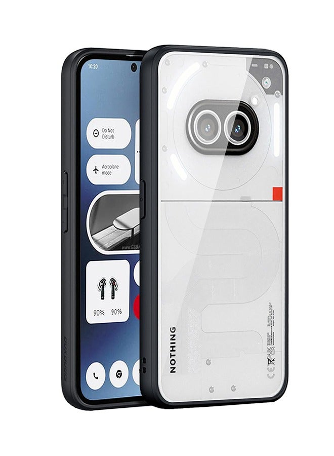 Tersely for Nothing Phone 2a / Nothing 2a Plus Case, Hard PC Back + Soft TPU Bumper Crystal Clear Slim Fit Lightweight Transparent Skin Cover Shockproof Non-Slip Anti-Yellow Protection - Image 1