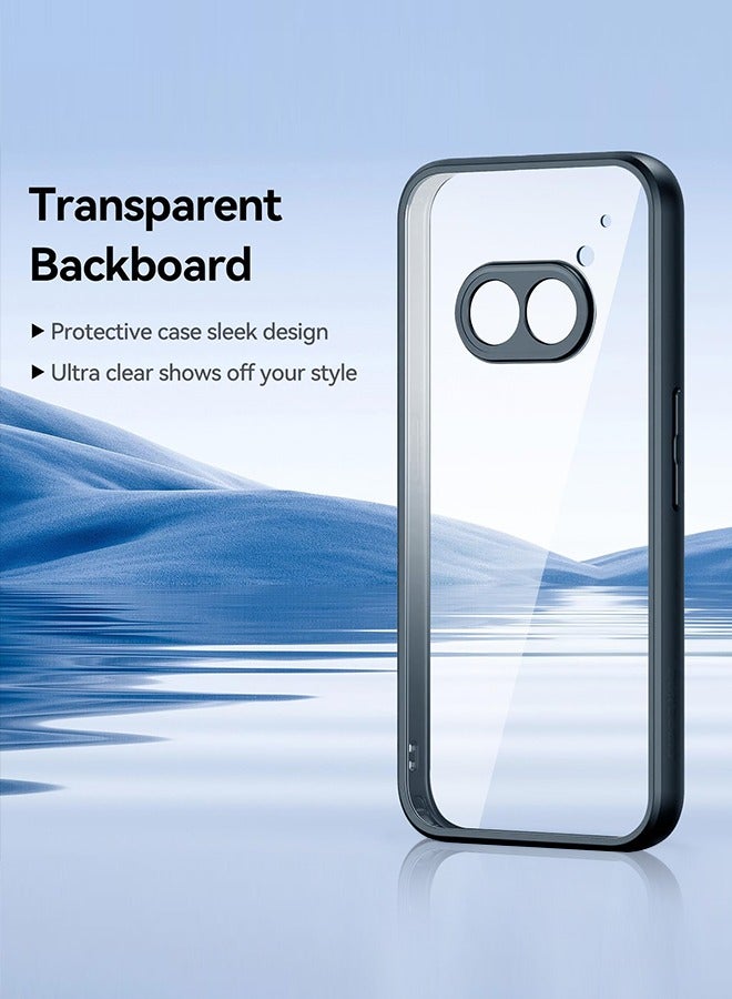 Tersely for Nothing Phone 2a / Nothing 2a Plus Case, Hard PC Back + Soft TPU Bumper Crystal Clear Slim Fit Lightweight Transparent Skin Cover Shockproof Non-Slip Anti-Yellow Protection - Image 3