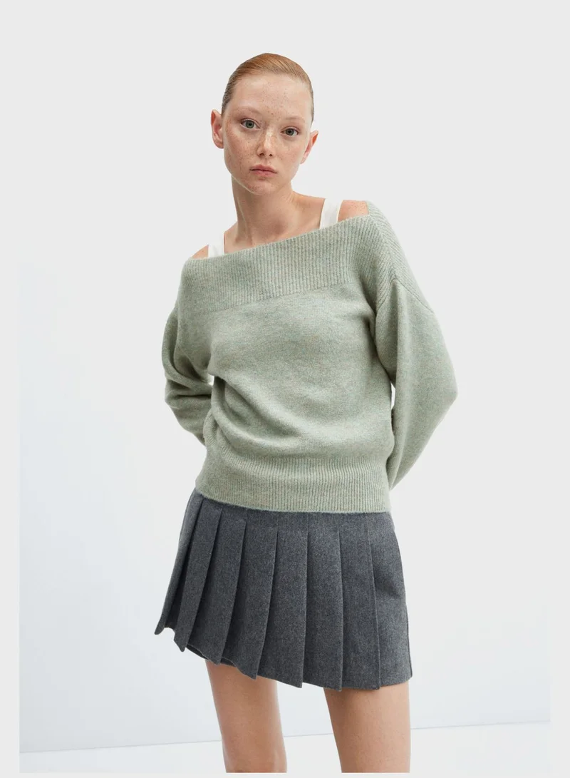 MANGO Knitted Sweater