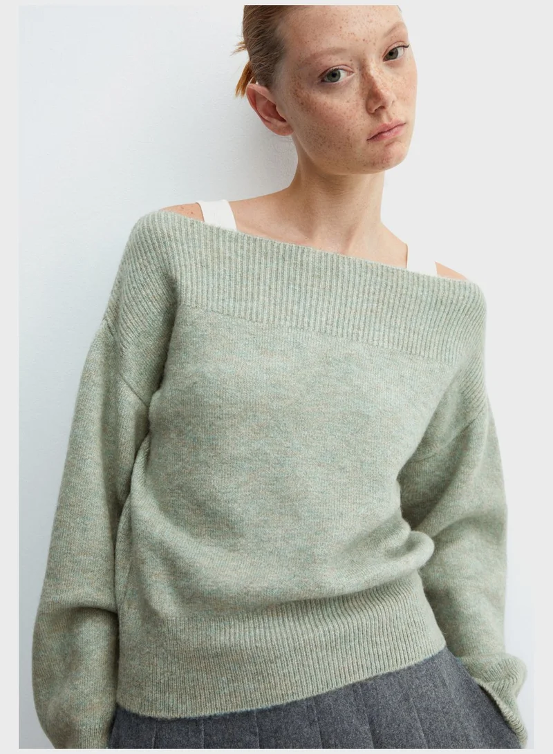 MANGO Knitted Sweater