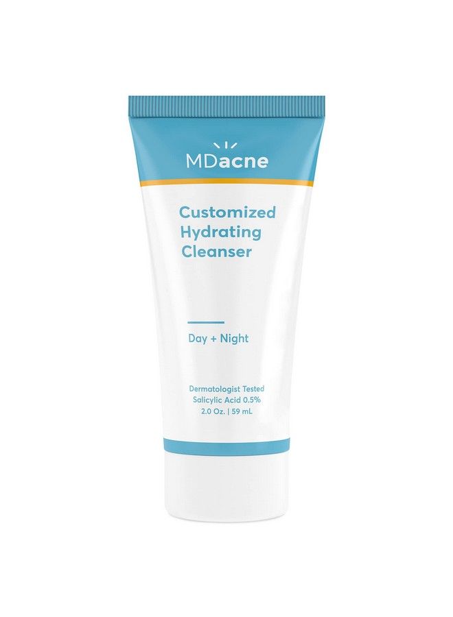 MDacne Hydrating Facial Cleanser With Micronized Salicylic Acid 0.5% Acne Treatment With Plantbased Ingredients To Remove Dirt & Oil Protect Skin & Unclog Pores Soothes Redness & Inflammation - Image 2