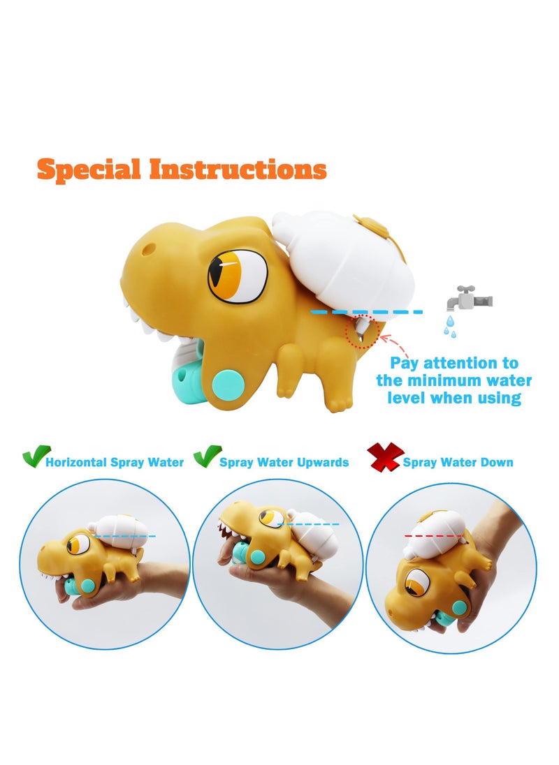SYOSI - Wrist Water Squirt Guns for Toddlers, Summer Outdoor Swimming Pool Beach Bath Water Toys for Boys & Girls Kids Age3 4 5 (Dinosaur) - Image 1