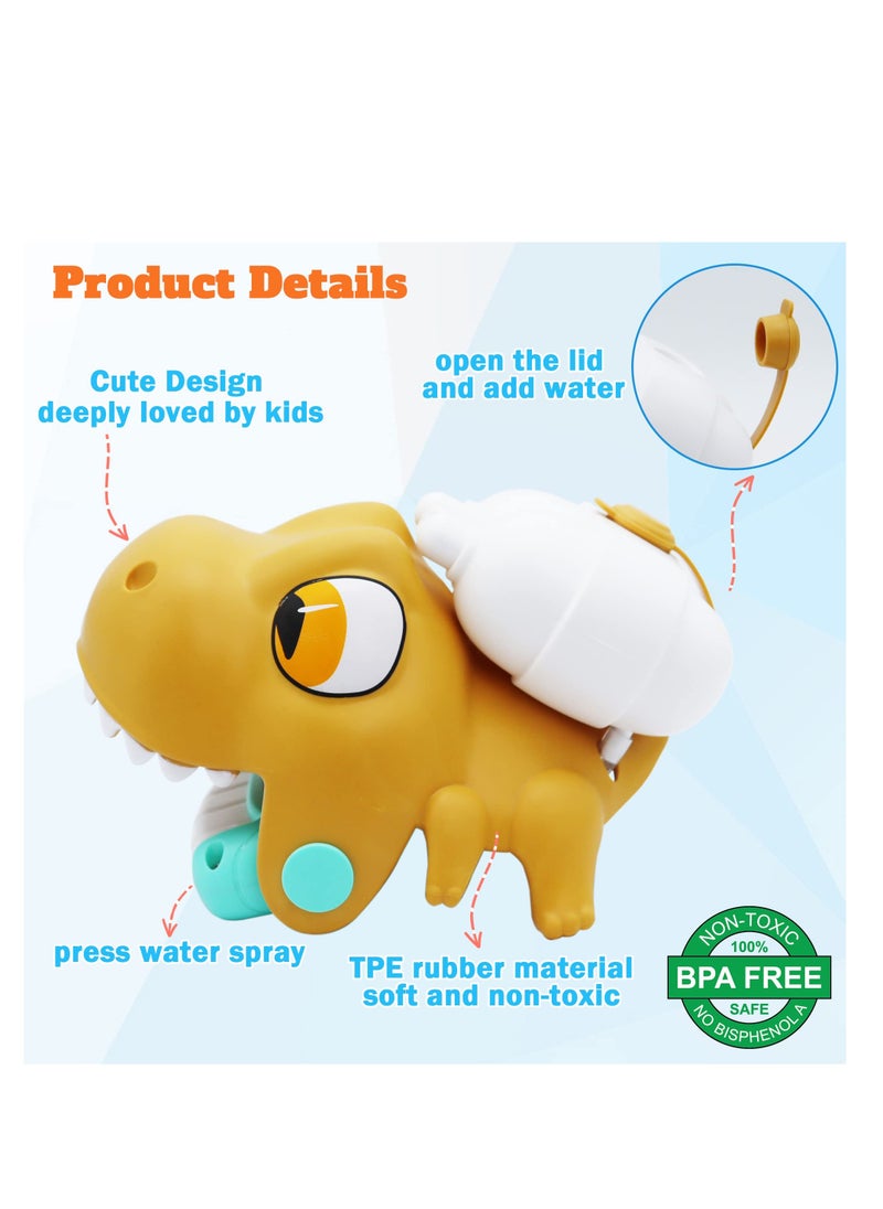 SYOSI - Wrist Water Squirt Guns for Toddlers, Summer Outdoor Swimming Pool Beach Bath Water Toys for Boys & Girls Kids Age3 4 5 (Dinosaur) - Image 1