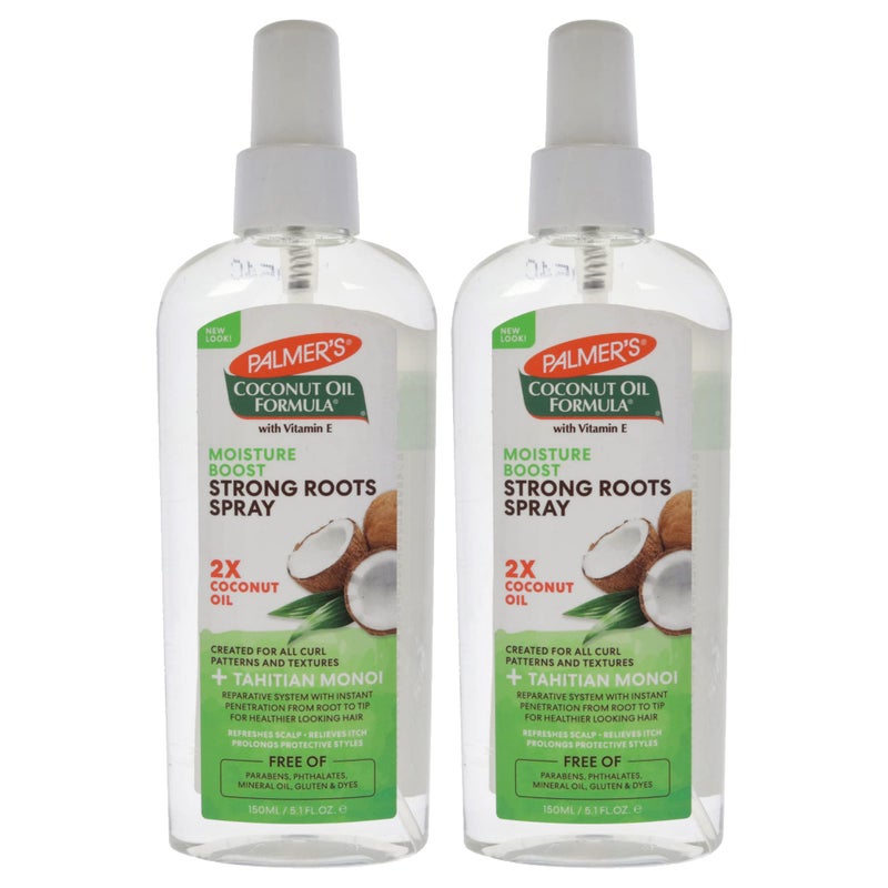 Palmers Coconut Oil Formula Moisture Boost Strong Roots Spray Hair Spray Unisex 51 oz Pack of 2