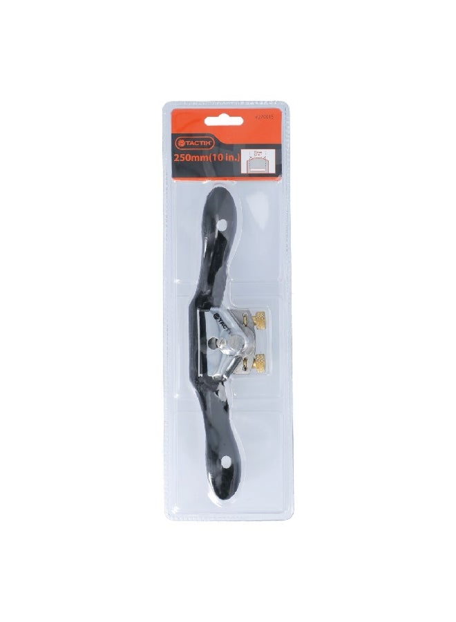 Tactix Epoxy-Coated Durable and Sturdy Spokeshave Black 10 Inch 270015  - Image 2