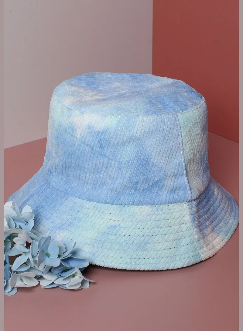 French Accent Tie-Dye Bucket Hat