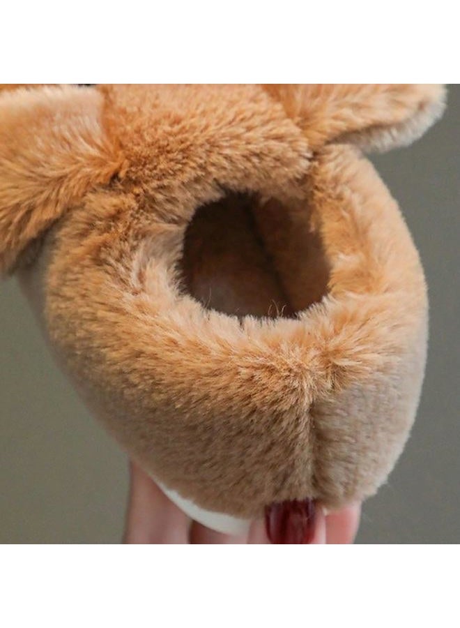 EMGILL Dog slippers Funny House Slippers Toddler Girls Boys Winter Indoor Outdoor Fuzzy Warm Shoes - Image 3