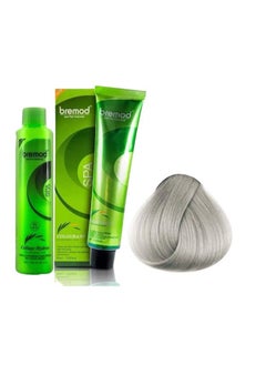 BREMOD Hair color very light intense ash blonde #10.11 