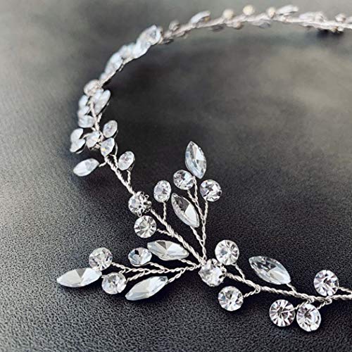EARENT Wedding Hair Vines Bridal Hair Accessories for Women (Silver) - Image 4