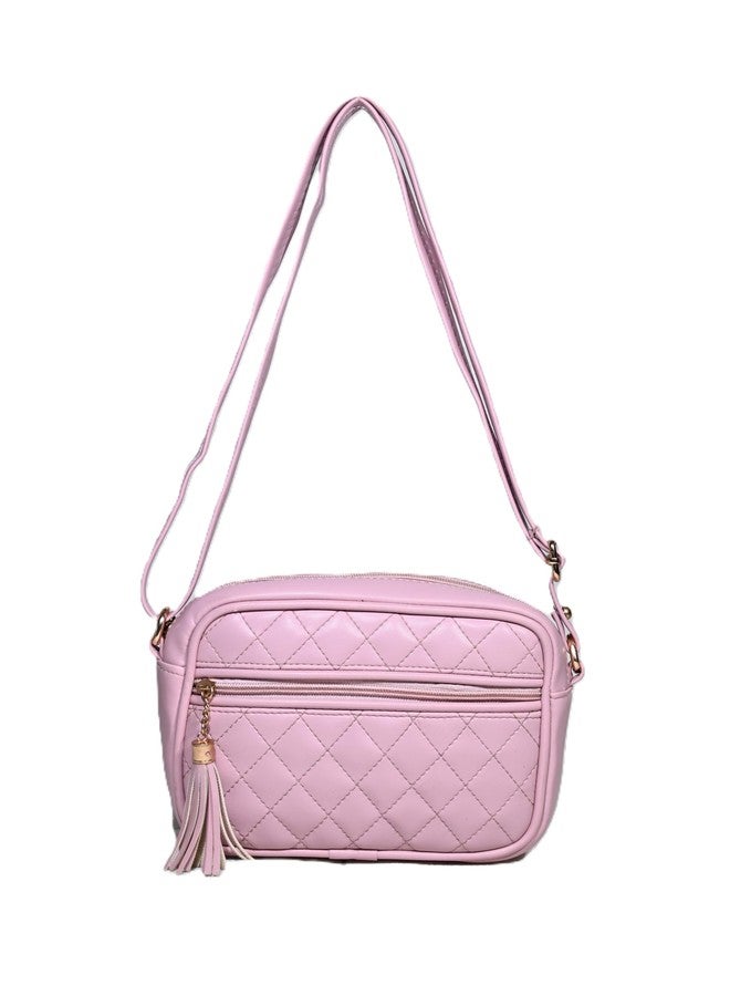 Donicy Tassel Chain on Front and Slim Adjustable Strap, Side Women Bag - Image 3