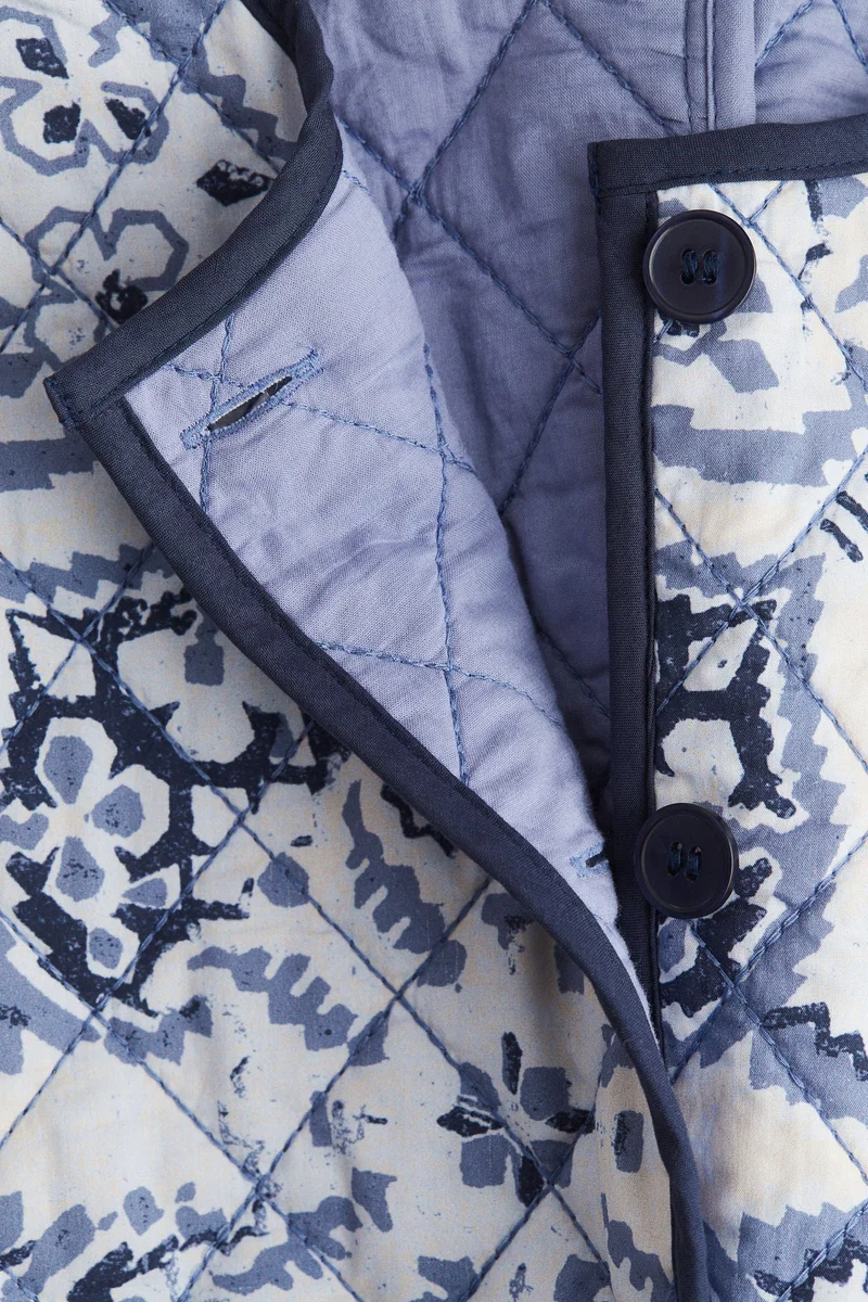 H&M Quilted poplin jacket