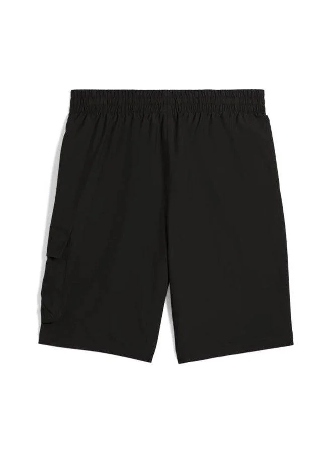 PUMA puma black 9" Logo Cargo Shorts for Men | Best Price UAE