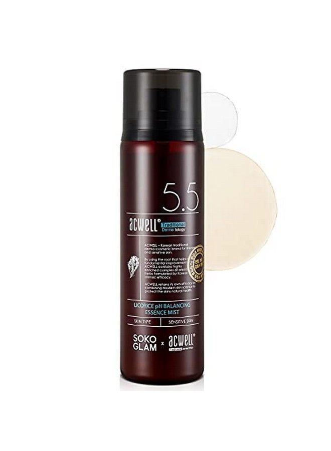 ACWELL Licorice Ph Balancing Essence Hydrating Face Mist 3.38 Fl.Oz. Soothing And Hydrating With Licorice Water For Instant Moisturization Facial Mist Without Nitrogen For All Skin Types - Image 2