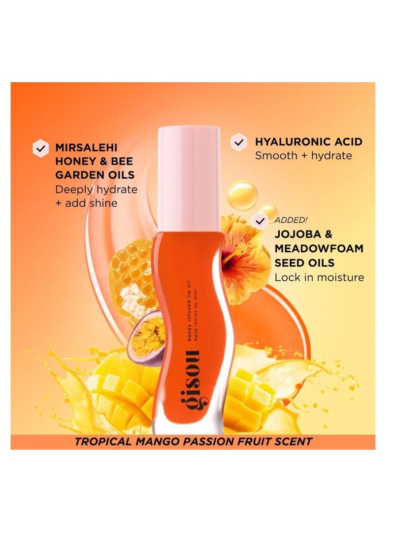 Gisou Gisoo Lip Gloss & Moisturizer 8ml - Mango Passion Punch  - Image 2