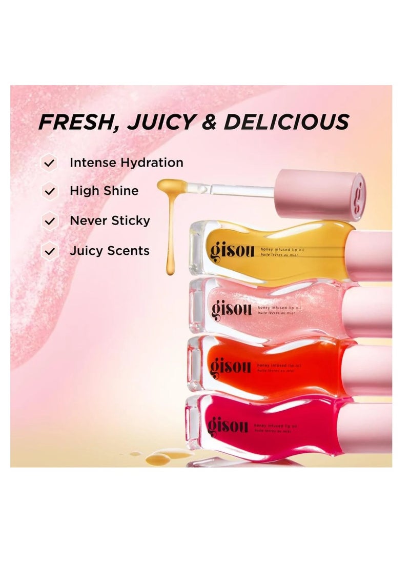 Gisou Gisoo Lip Gloss & Moisturizer 8ml - Mango Passion Punch  - Image 4