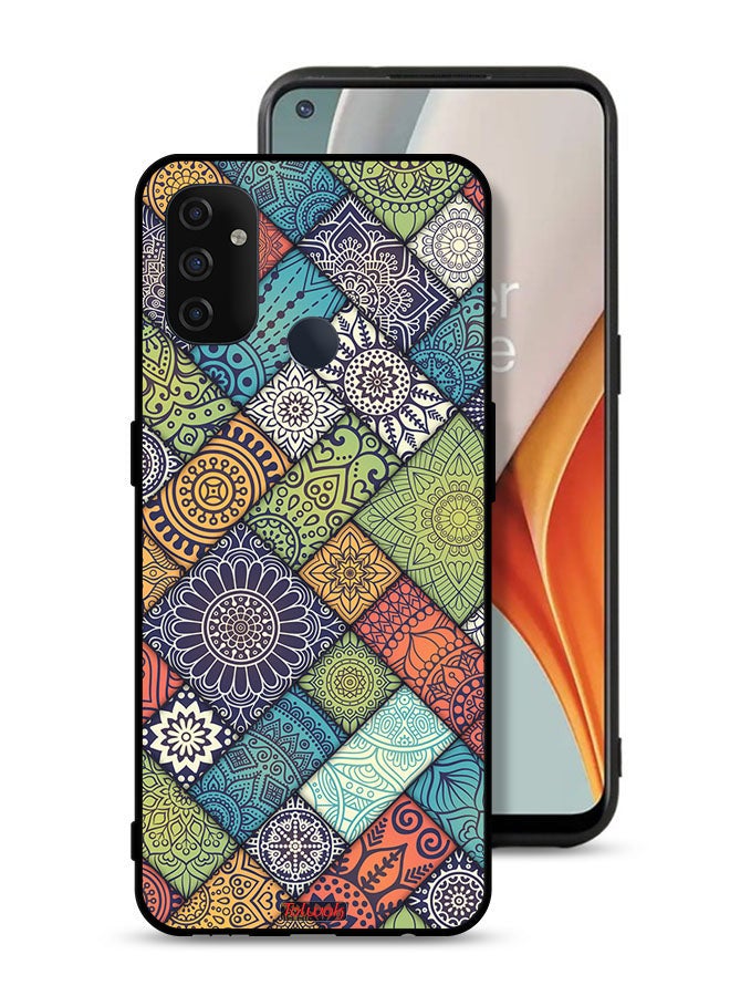 Tolwak OnePlus Nord N100 Protective Case Cover Mandala Pattern - Image 1