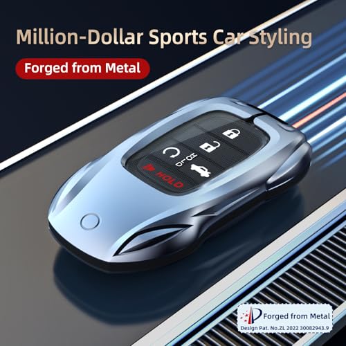saxsion for Honda Key Fob Cover with Keychain - 2026 2025 2024 2023 2022 2016-2021 Civic Accord CR-V Pilot HR-V Ridgeline Odyssey Passport Key Fob Case Protector (Fashion Silver，For Honda-B) - Image 4