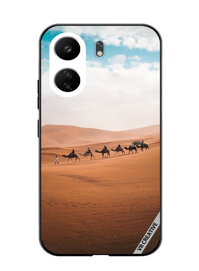 VR CREATIVE Protective Case Cover For Xiaomi Redmi 13C Camel In Desert Design Multicolour - Image 1