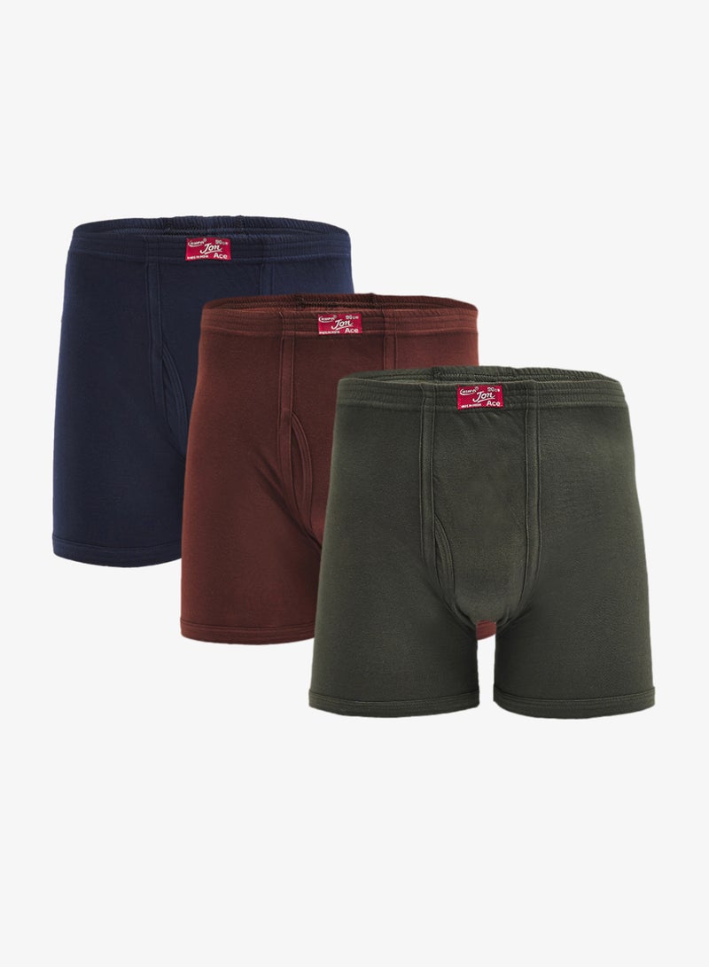 Seventy Five Basics Rupa Pack of 3 Boxers - Image 1
