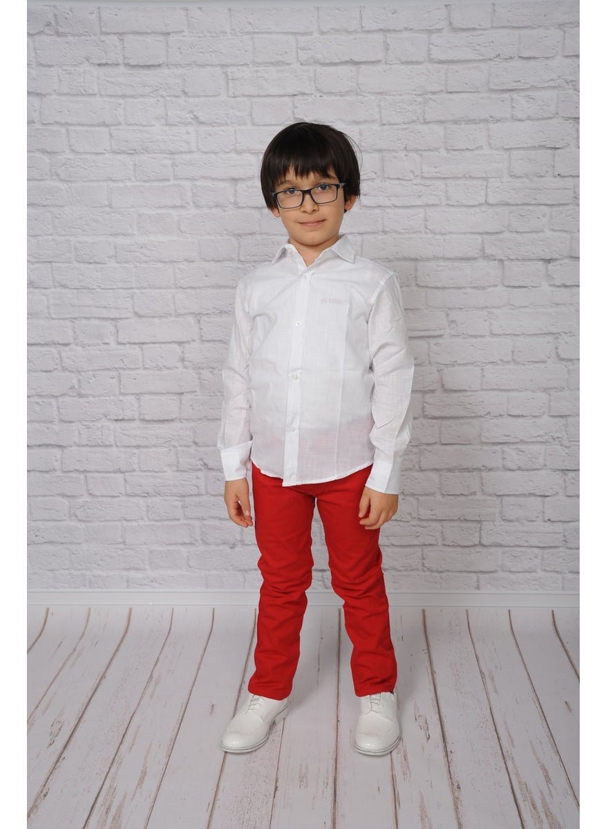 Sedacan Kostüm Sedacan Costume Kids Linen Trousers  - Image 2