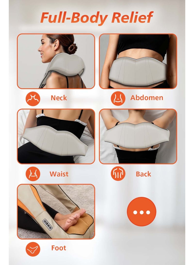 Neck and shoulder massager with Heat, Neck Massager with 3D Kneading Shiatsu Message Device, Body Massager Massage Machine - Image 5