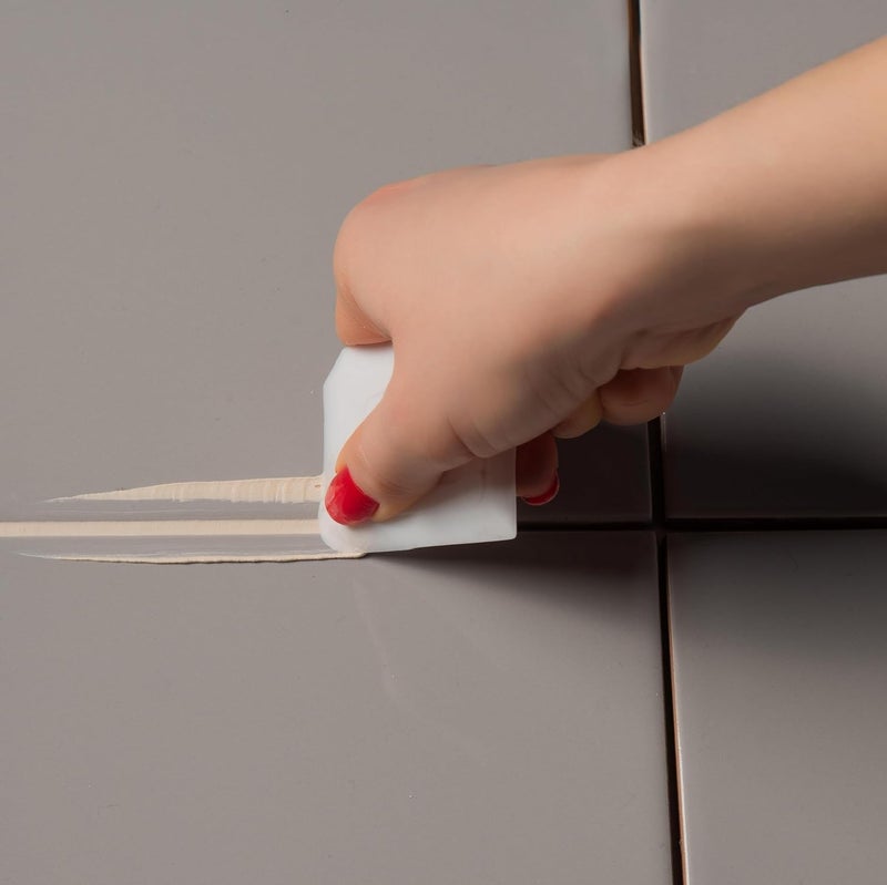 CESTA Tile Grout Repair Kit – Squeeze Tube, Fast Drying, Waterproof Tile Grout Paint to Restore & Renew Tile Joints Line for Bathroom, Kitchen, Shower & Floor Tile (Beige, 8.8 oz) - Image 4