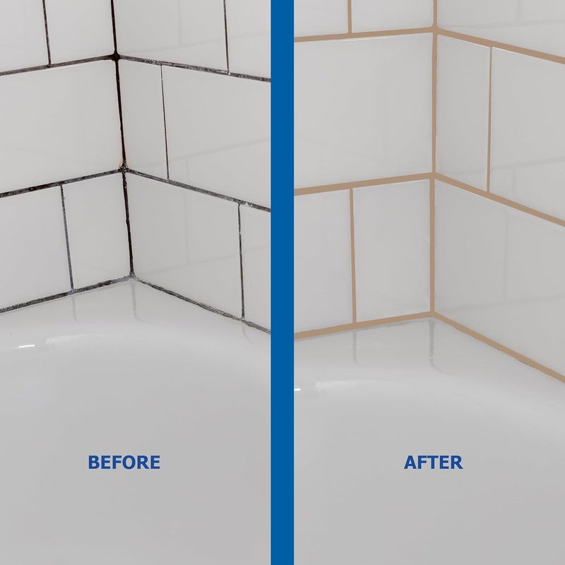 CESTA Tile Grout Repair Kit – Squeeze Tube, Fast Drying, Waterproof Tile Grout Paint to Restore & Renew Tile Joints Line for Bathroom, Kitchen, Shower & Floor Tile (Beige, 8.8 oz) - Image 3