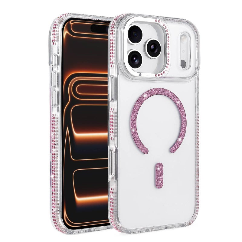 MagSafe iPhone 15 Drop Protection PC Case for 15 Plus 15 Pro 15 Pro Max and Full Coverage in Silver for Weekend Trips - Image 2