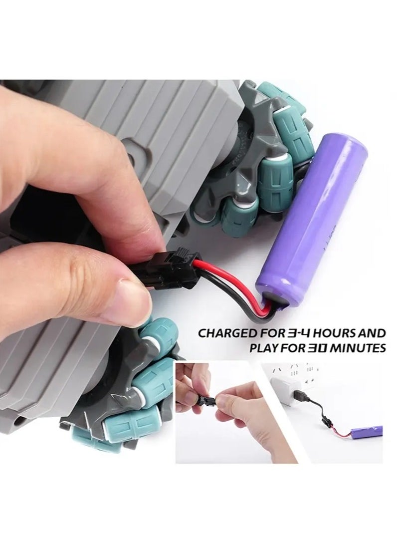 Dinosaur Remote Control Cars, RC Electric Remote Control Dinosaur Car Toy, Stunt Toy Car for Boy Adult Gifts  - Image 4