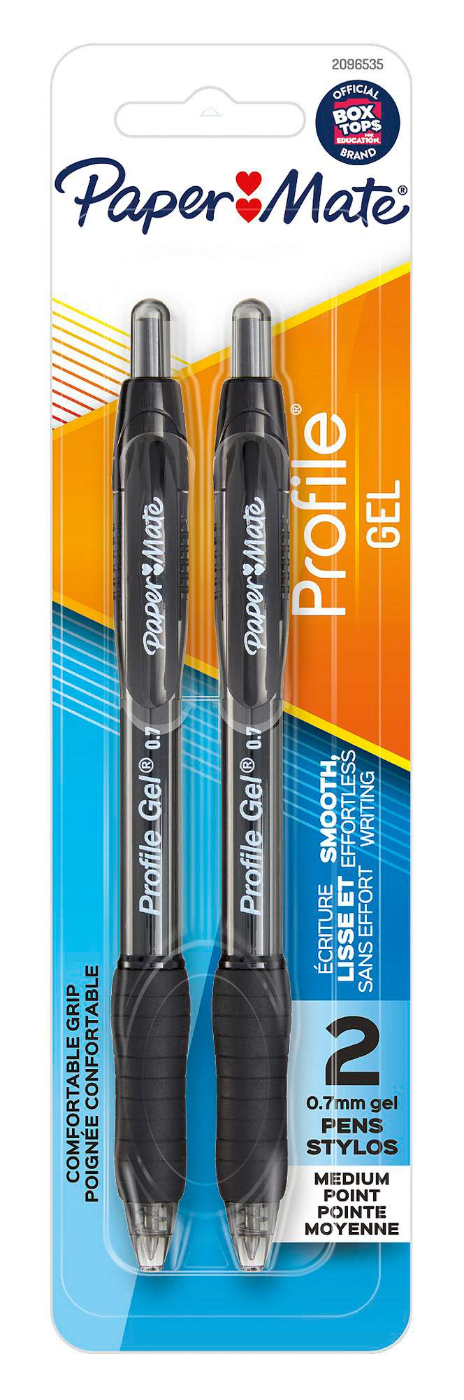 Paper Mate Profile Retractable Gel Pens 2 Pack - Image 2