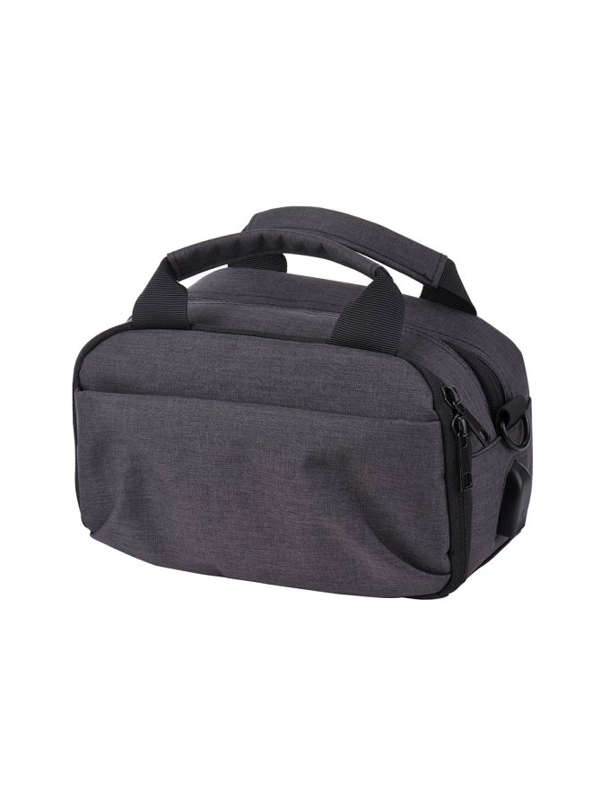 NIBEMINENT DSLR Shoulder Bag With USB Charging Port Black - Image 1